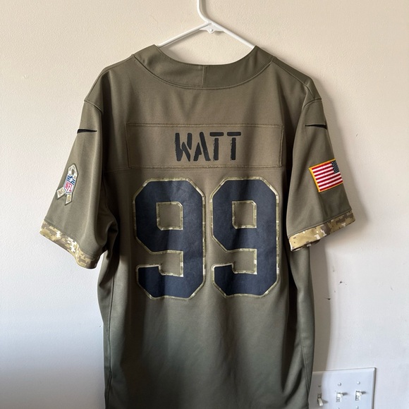 Nike Arizona Cardinals #99 Olive Salute to Service Jersey - Picture 6 of 6